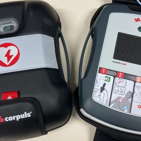 Mobiler Defibrillator für die Rot-Kreuz-Bereitschaft Gerzen