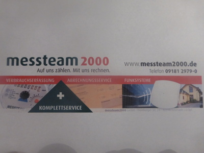 Partnerbild - Wir bedanken uns bei der Fa. messteam 2000 für die Spende