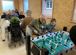 Inklusives Tischkicker-Sportangebot