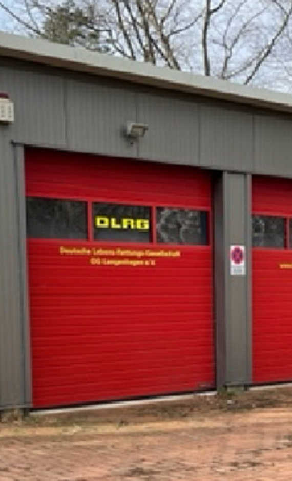 Erweiterung der  DLRG Fahrzeughalle
