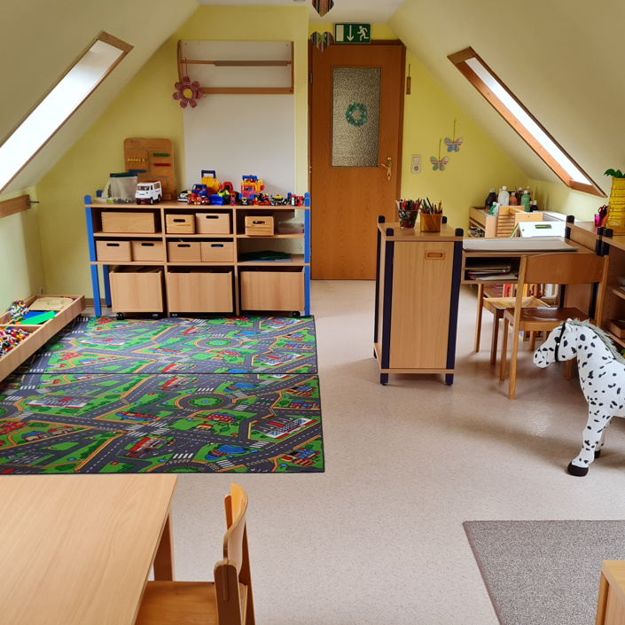 Ein gemütlicher Teppich für unser Spielzimmer