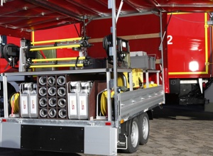 FFW Binau Jugendfeuerwehr Anhänger