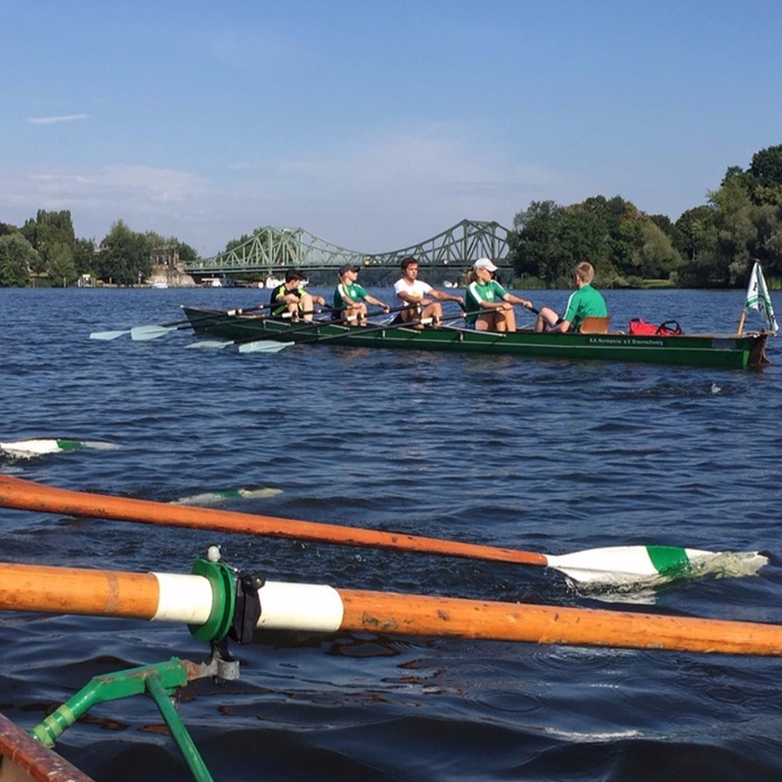 Neues Ruderboot für den Ruderklub Normannia