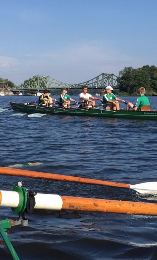 Neues Ruderboot für den Ruderklub Normannia