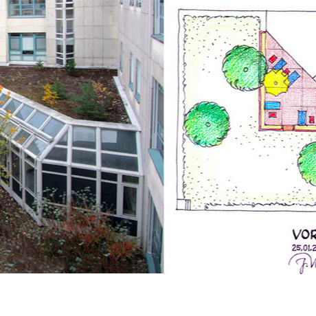 Vorhaben „Innenhof Krankenhaus Dinkelsbühl“