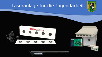 Ein Lasergewehr mit Zieleinheit für unsere neue Luftgewehrhalle