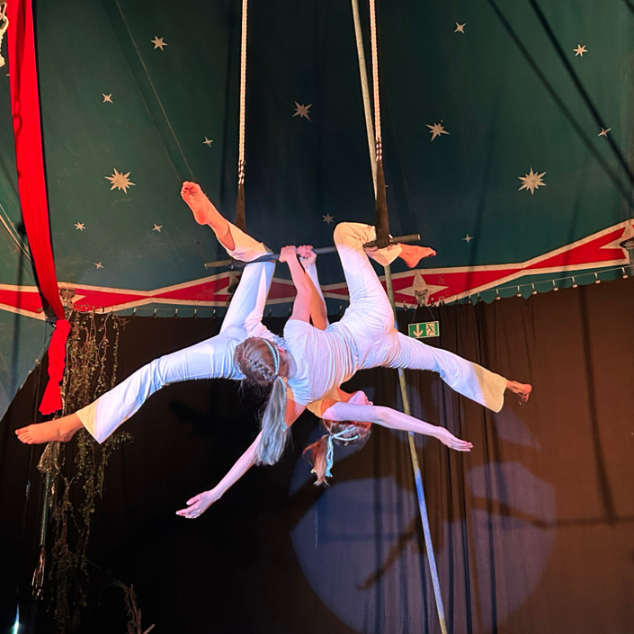 Spenden für ein neues Zirkuszelt, das Kinderträume fliegen lässt!