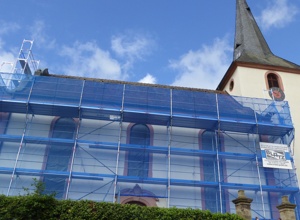 Video - Renovierung Turm evangelische Kirche Daudenzell