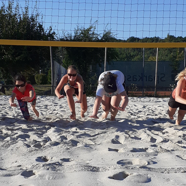 Bau von zwei neuen Beachfeldern