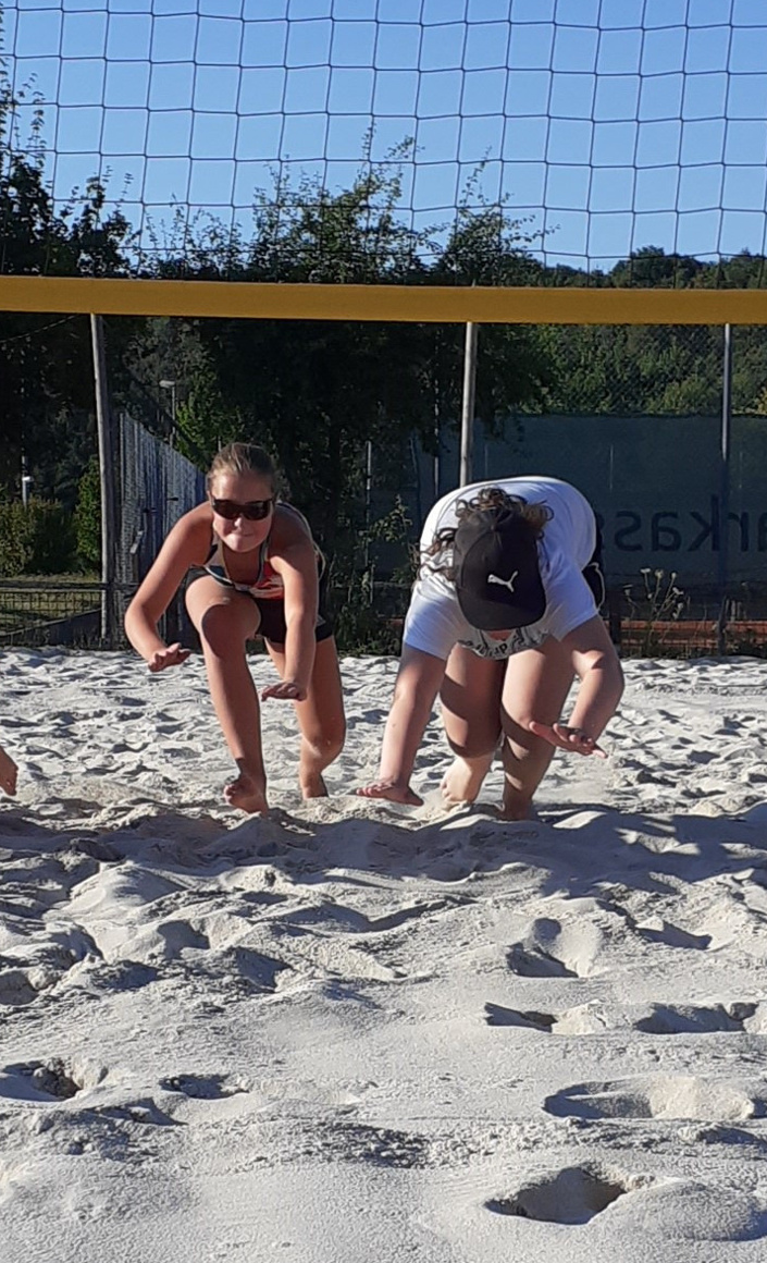 Bau von zwei neuen Beachfeldern