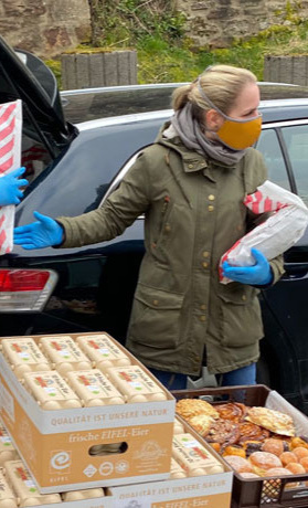 Corana Hilfe: Prümer Tafel - Menschen helfen in der Pandemie!