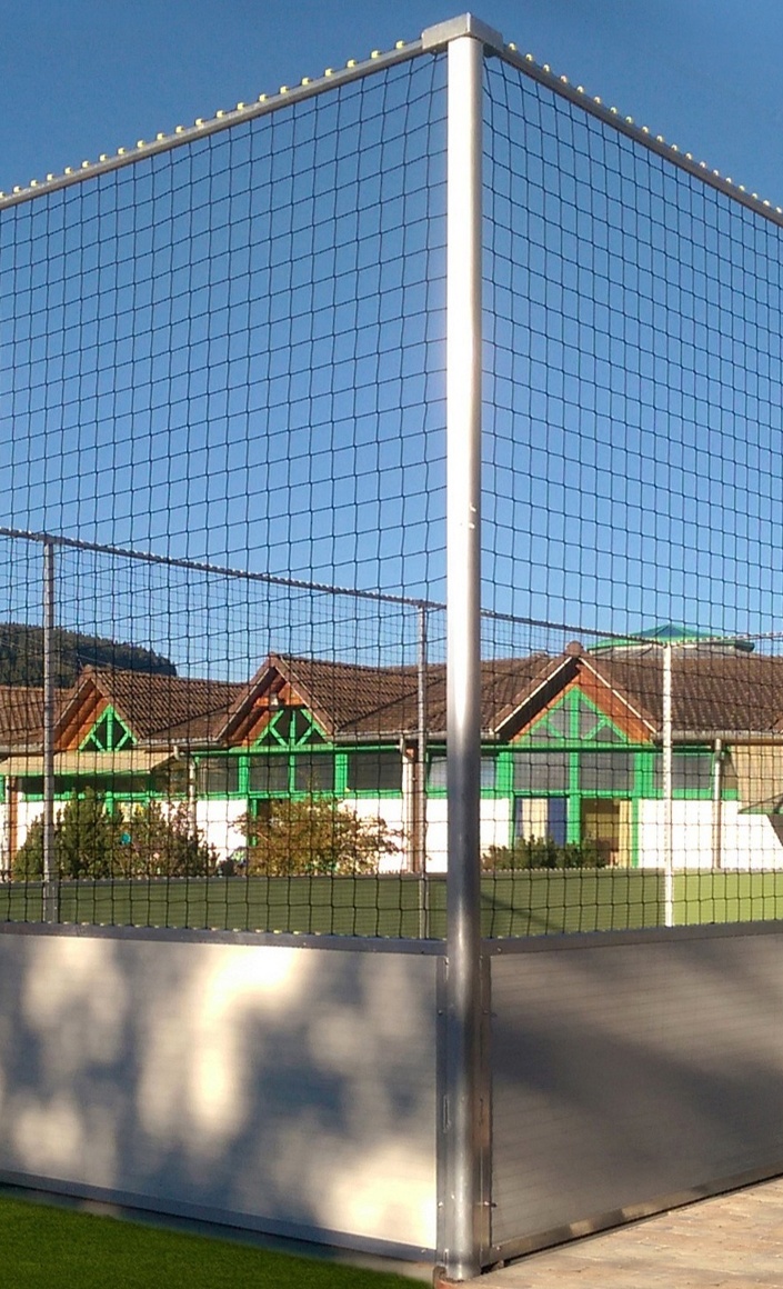 Neubau Soccercourt auf dem Sportgelände des SV Winterstettenstadt