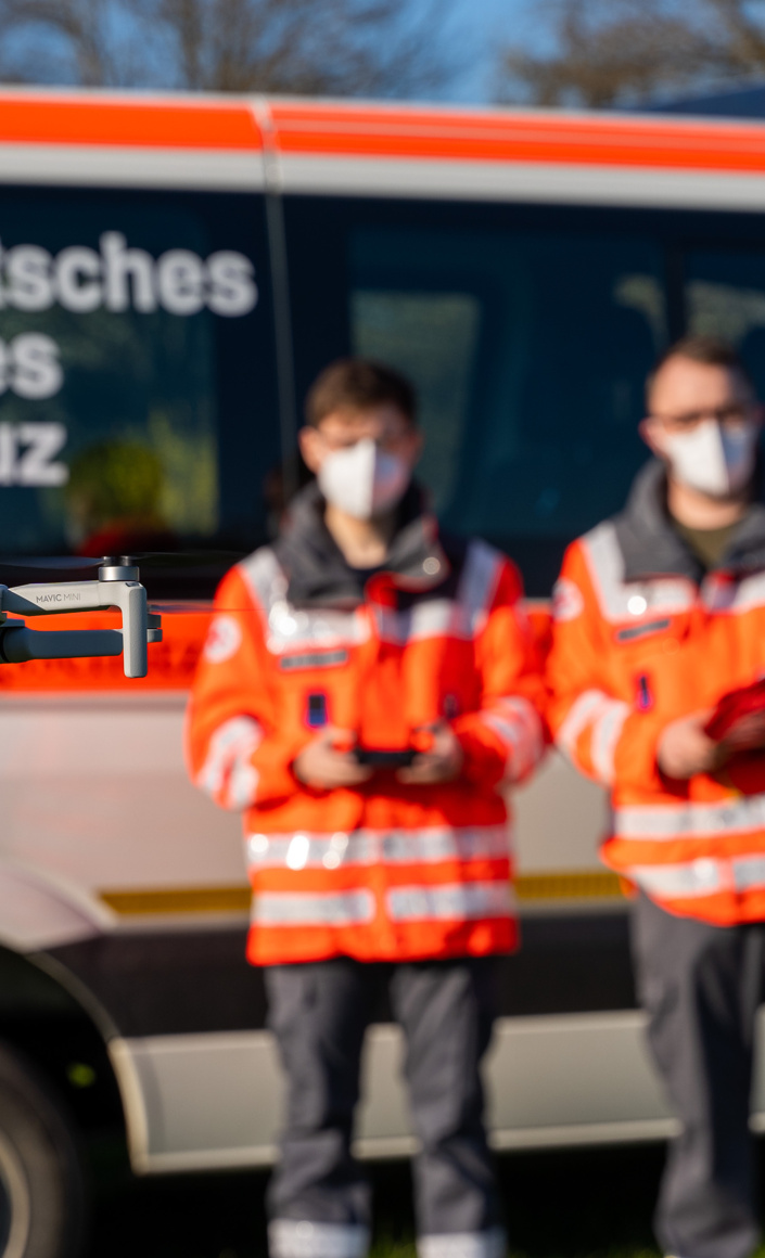 Drohne für Katastrophenschutz
