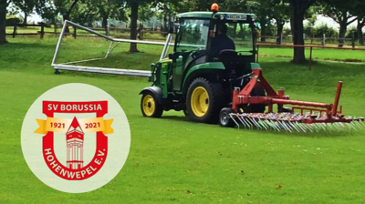 Neuer Hauptrasenmäher