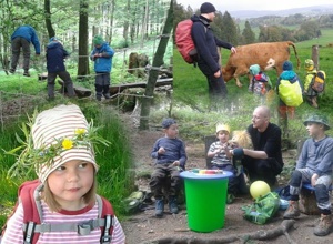 Werkbänke für den Waldkindergarten