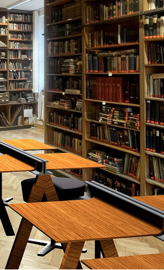 Neugestaltung historische Bibliothek am Georgius-Agricola-Gymnasium