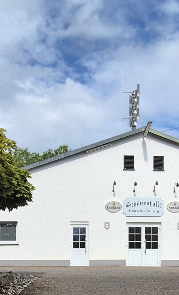 Schützenhalle Rahrbach: Instandsetzungsmaßnahmen im Außenbereich