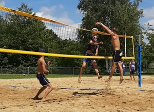 Bau der neuen Beachvolleyball  Anlage für den TSV Mühldorf e.V.
