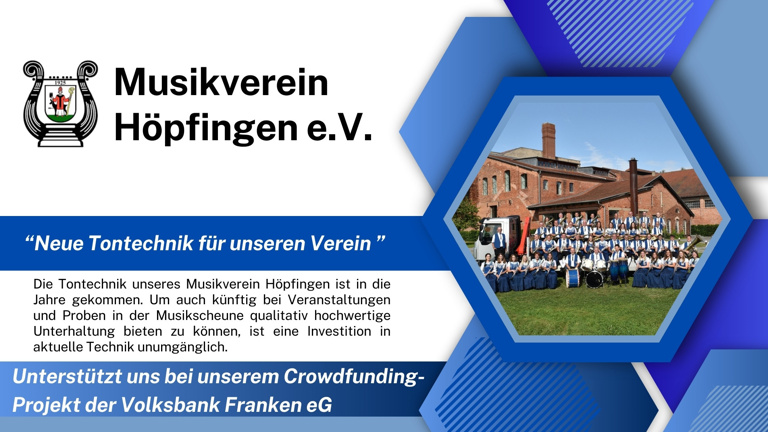 Neue Tontechnik für den Musikverein Höpfingen