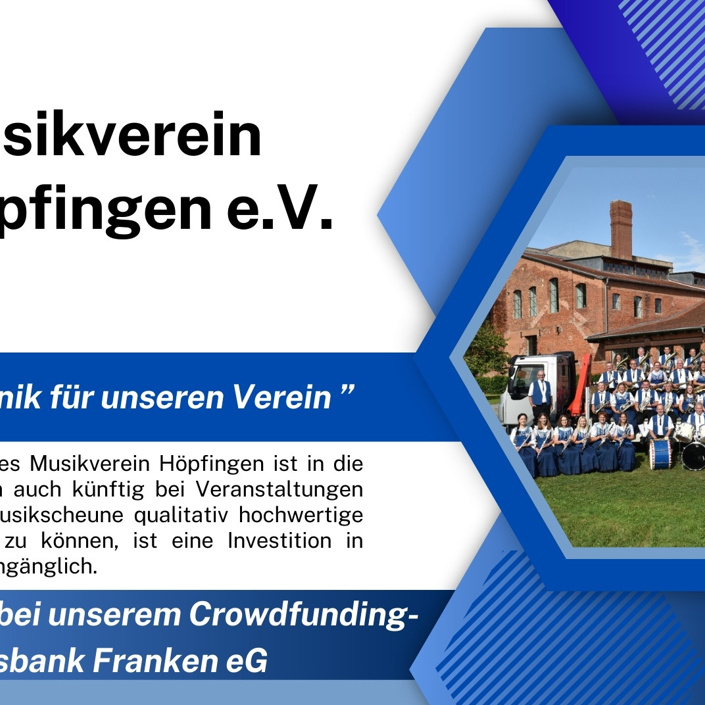 Neue Tontechnik für den Musikverein Höpfingen