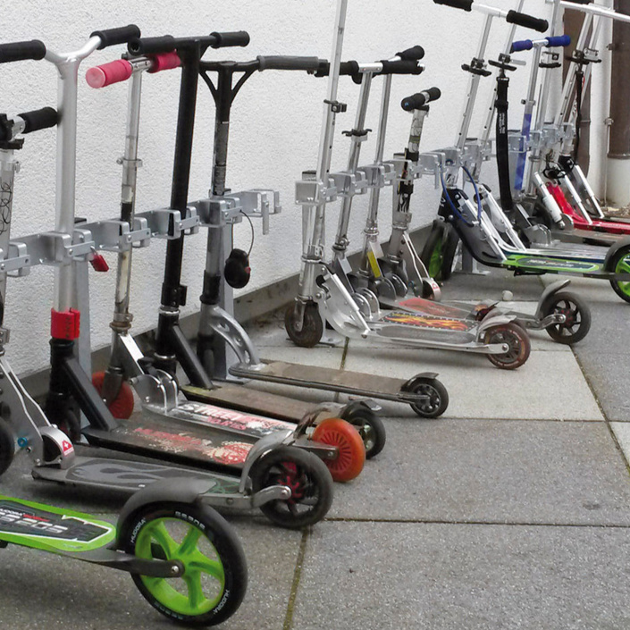 Rollerparkplatz für Odenthaler Grundschüler
