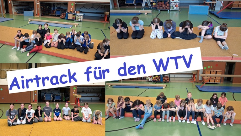 Airtrack-Bahn für die Turnabteilung des Wittlicher Turnvereins