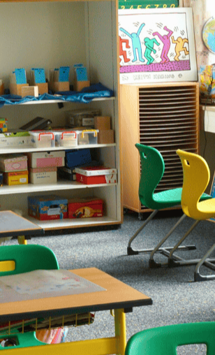 Ausstattung und Verschönerung der Klassenräume