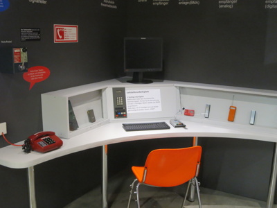 Leitstelle im Feuerwehrmuseum