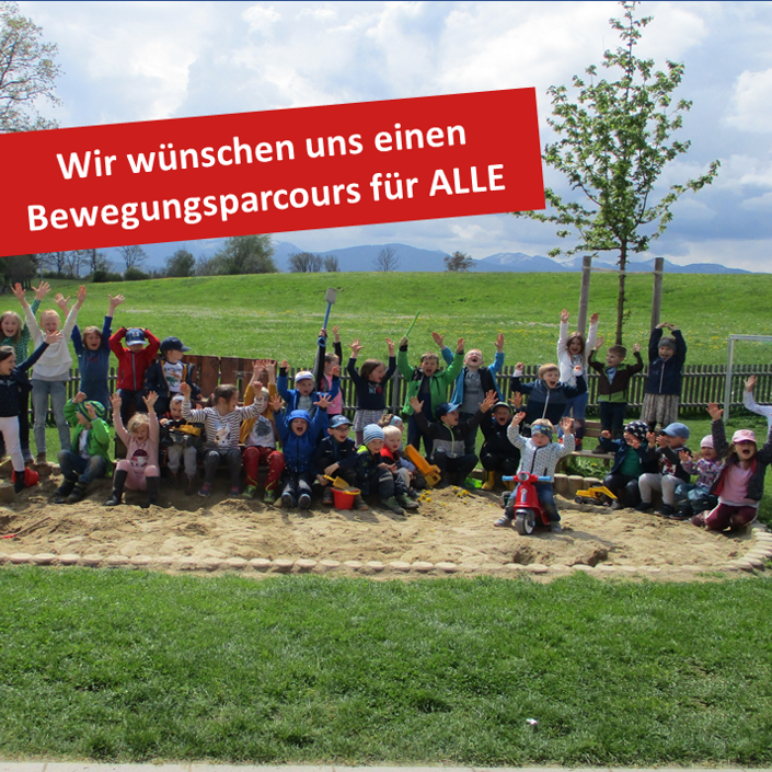 Bewegungsparcours für alle Alters- und Entwicklungsstufen