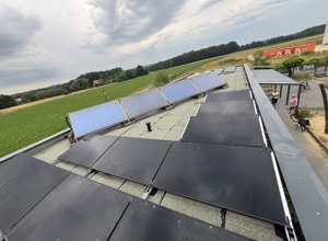 Gemeinschaft im Verein - Errichtung der Photovoltaikanlage TG Hörste