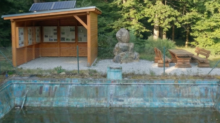 Informations- und Gedenkstelle Waldbad Staumühle