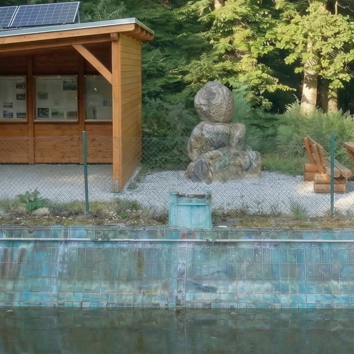 Informations- und Gedenkstelle Waldbad Staumühle