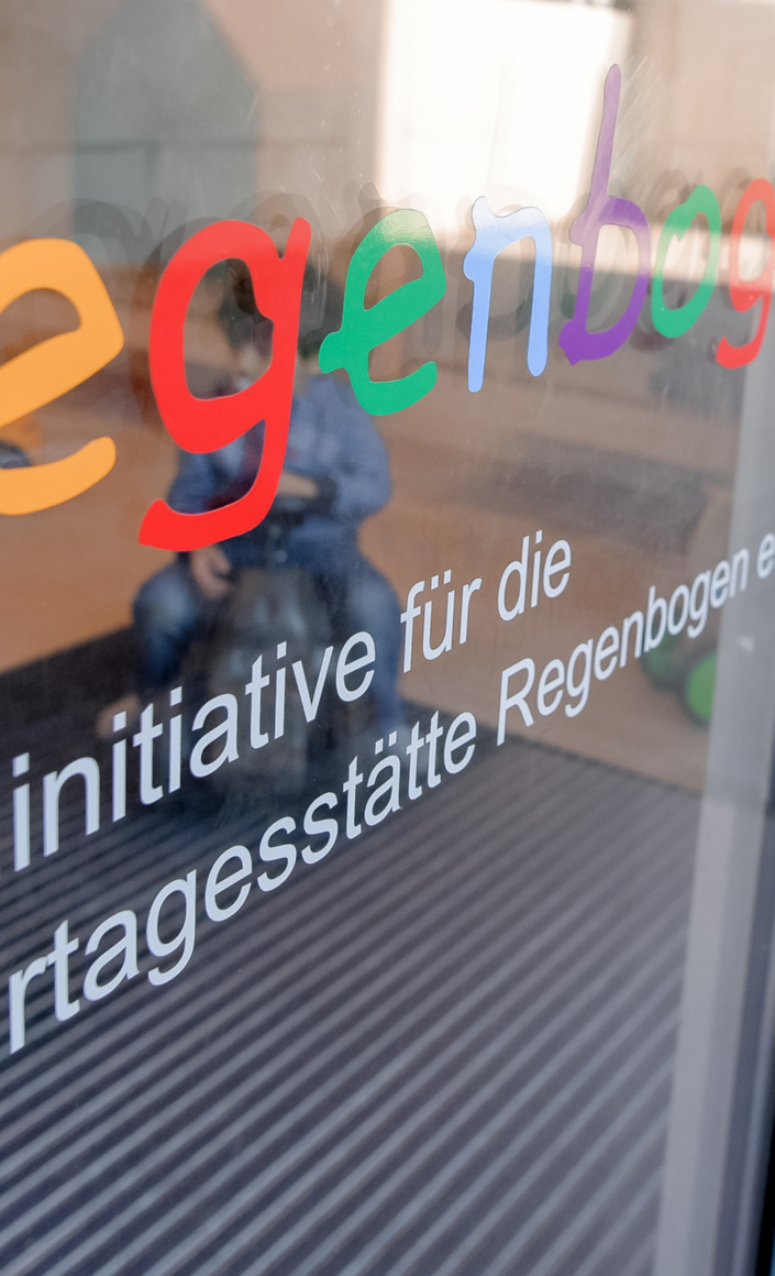 Eine Wasserspielanlage für die Kita Regenbogen