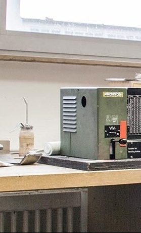 Eine neue Drehmaschine für das Lab