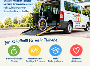 Schul-Bulli für die Wilhelm-Busch-Schule Bramsche