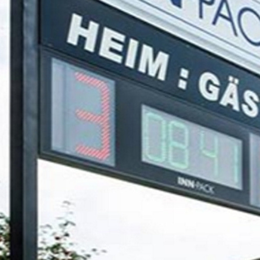 Neue Anzeigetafel