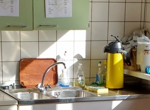 Erneuerung der Küche am Kunstrasen
