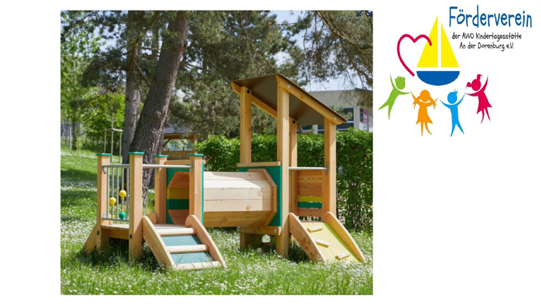 Förderverein der AWO Kita Grefrath goes U-3 Klettergerüst