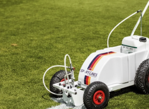 Modernes Nassmarkierungsgerät für den FC Concordia Hildesheim