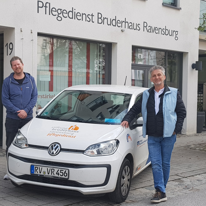 Fahrzeug für Pflegedienst der Stiftung Bruderhaus