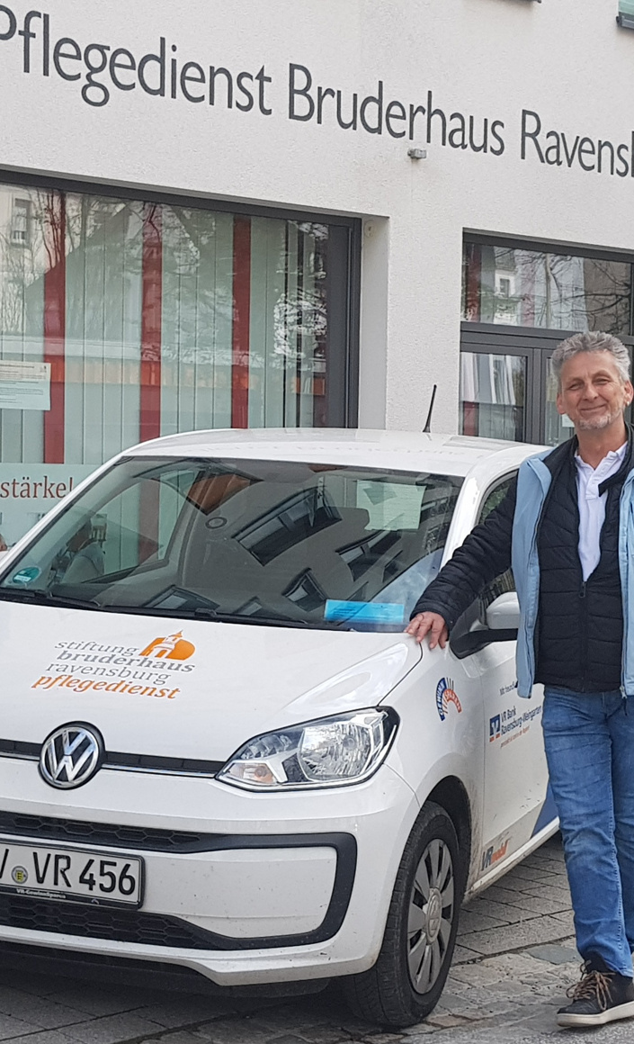 Fahrzeug für Pflegedienst der Stiftung Bruderhaus