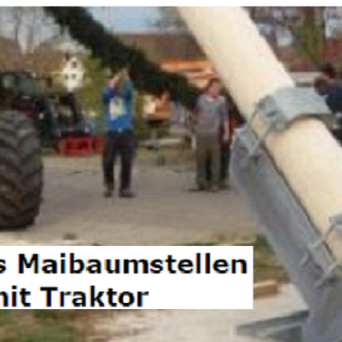 Sicherer Maibaumaufsteller für Bittelbronn