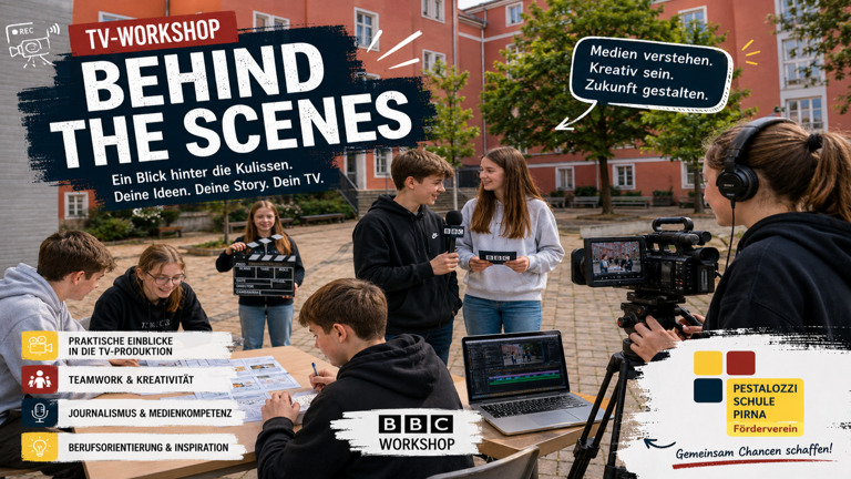 Licht, Kamera, Action! - TV-Workshop &amp;quot;Behind the Scenes&amp;quot; der BBC