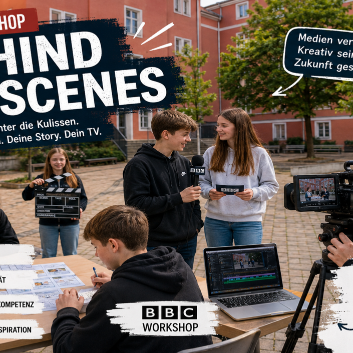 Licht, Kamera, Action! - TV-Workshop "Behind the Scenes" der BBC