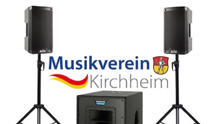 Musikverein Kirchheim e.V. - Neue Beschallungsanlage