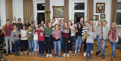 Poloshirts für die Jugendkapelle
