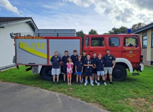 Jugendfeuerwehr Zelt Goddert
