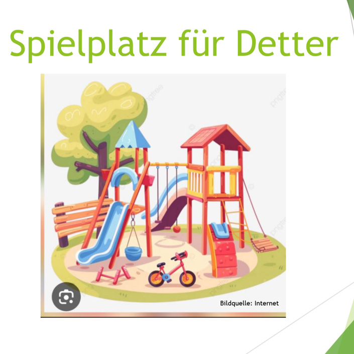 Spielplatz für Detter