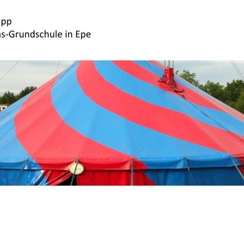 Schulzirkus Zappzarapp an der Hermann-Löns-Schule in Epe
