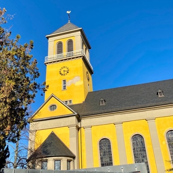Sanierung des Kirchturmes kath. Kirche Mainz Weisenau